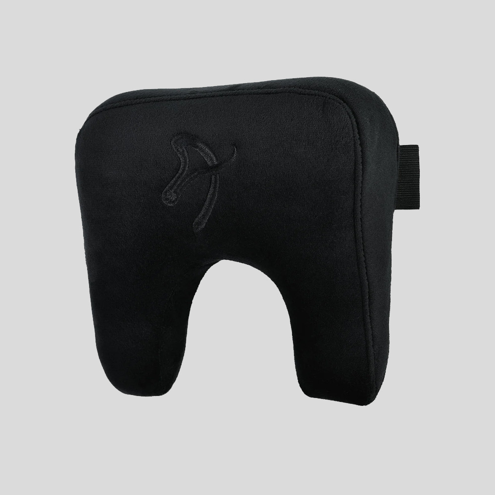 Almohada de terciopelo para el cuello