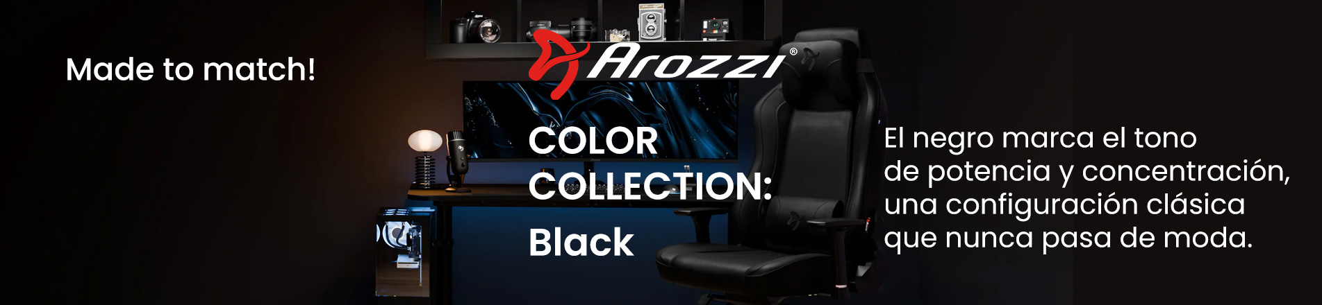 Arozzi color collection Black