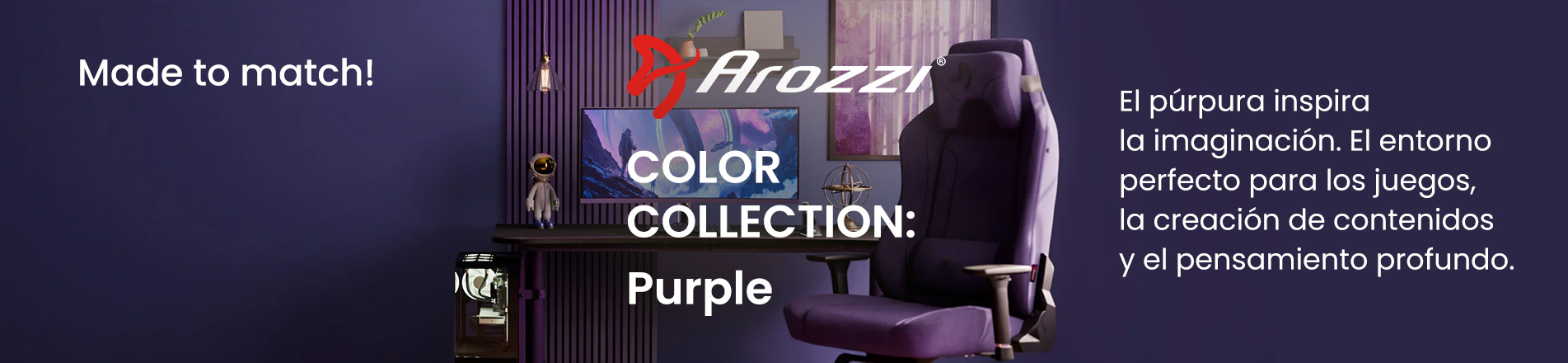 Arozzi color collection Purple